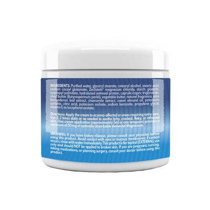 VAL Lombardi Magnesium Chloride Formula - Eczema, Psoriasis, Anti Itch Cream, Moisturizer - 4oz - Val Supplements